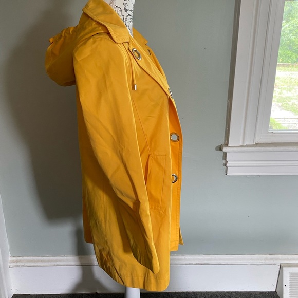 Michael Kors yellow rain jacket - Picture 2 of 4